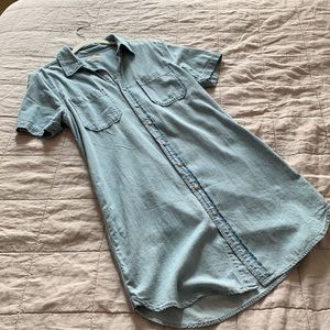 MOTHER denim button down dress. LIKE NEW!